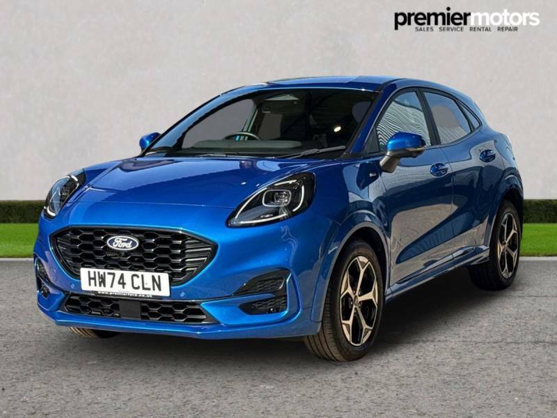 Ford Puma 1.0 Ecoboost Hybrid Mhev St-line - 2024 74 HW74CLN Blue #2