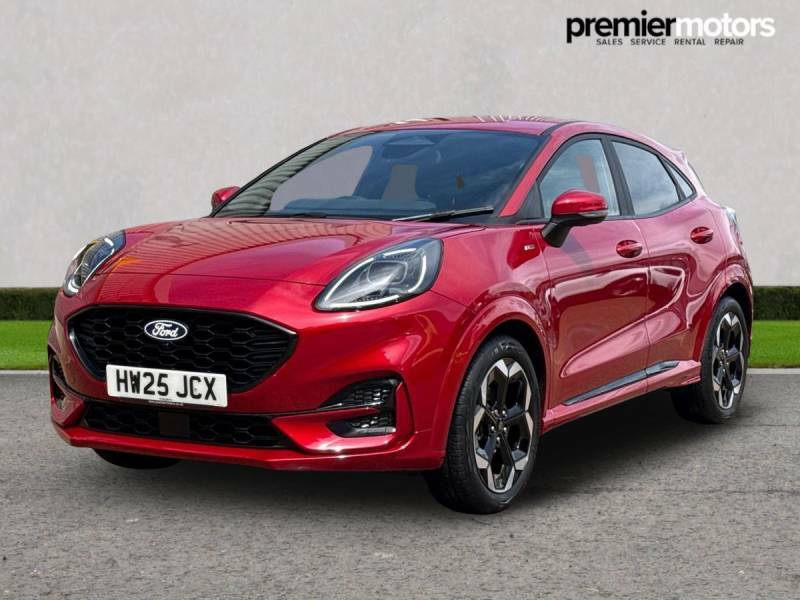 Ford Puma 1.0 Ecoboost Hybrid Mhev St-line X - 2025 25 HW25JCX Red #2