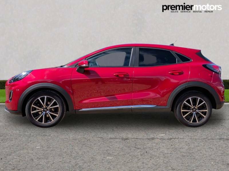 Ford Puma 1.0 Ecoboost Hybrid Mhev Titanium - 2021 21 HW21RMX Red #4