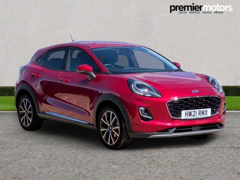 Ford Puma 1.0 Ecoboost Hybrid Mhev Titanium - 2021 21 Red