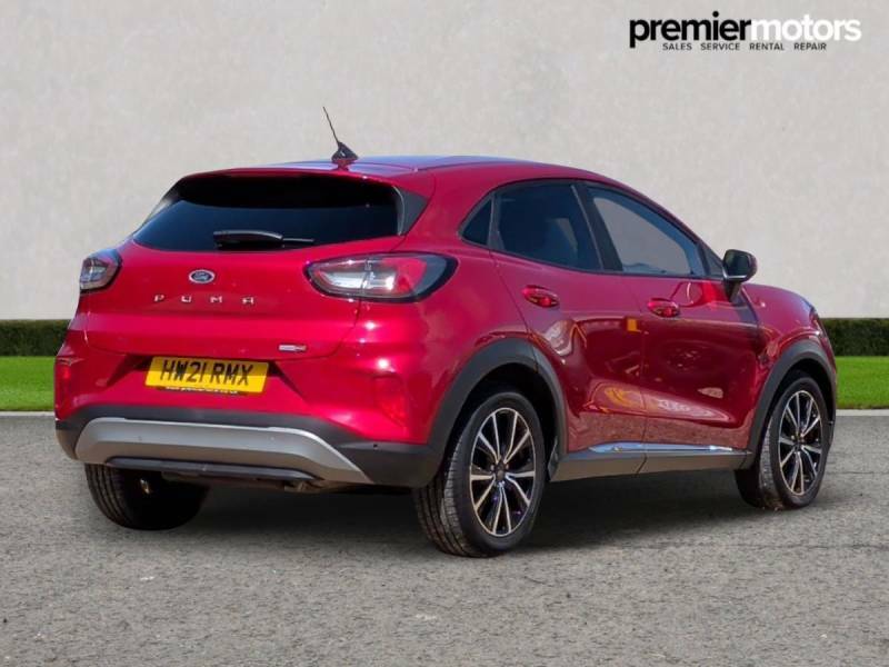 Ford Puma 1.0 Ecoboost Hybrid Mhev Titanium - 2021 21 HW21RMX Red #5