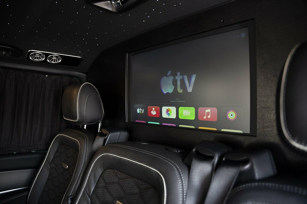 Mercedes-Benz V Class V220 D Amg Line 9G-tronic Extra Long Black #7