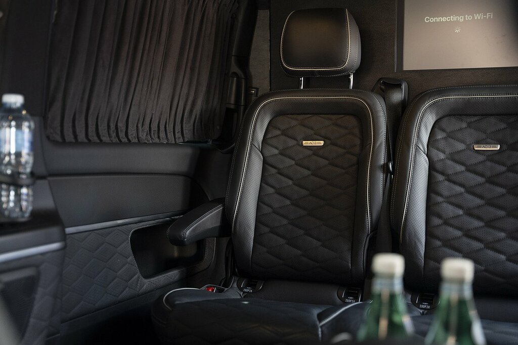 Mercedes-Benz V Class V220 D Amg Line 9G-tronic Extra Long Black #8