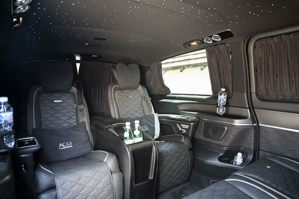Mercedes-Benz V Class V220 D Amg Line 9G-tronic Extra Long Black #15