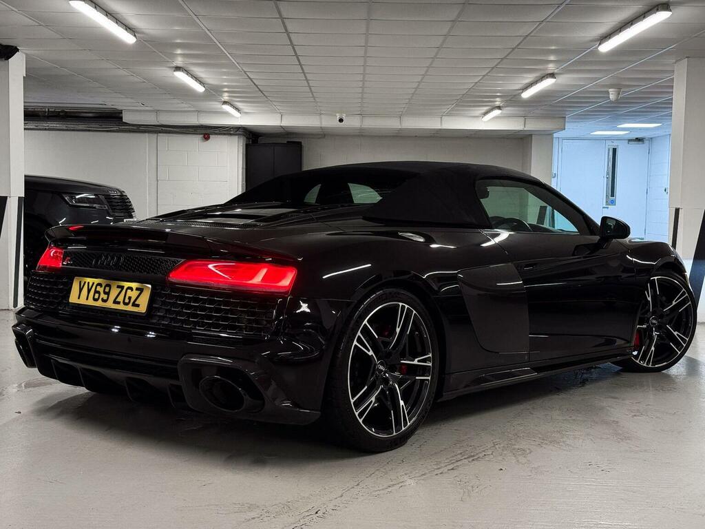 Audi R8 5.2 Fsi V10 Performance Carbon Black Spyder S Tron Black #2
