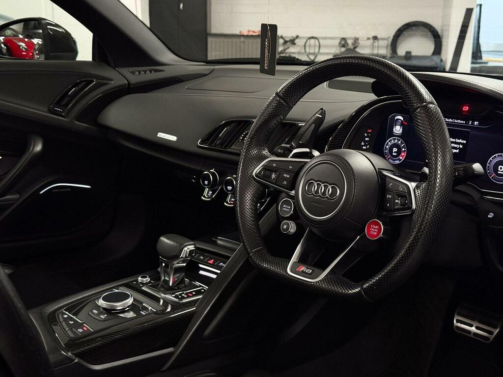 Audi R8 5.2 Fsi V10 Performance Carbon Black Spyder S Tron Black #3