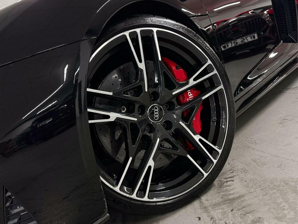 Audi R8 5.2 Fsi V10 Performance Carbon Black Spyder S Tron Black #5