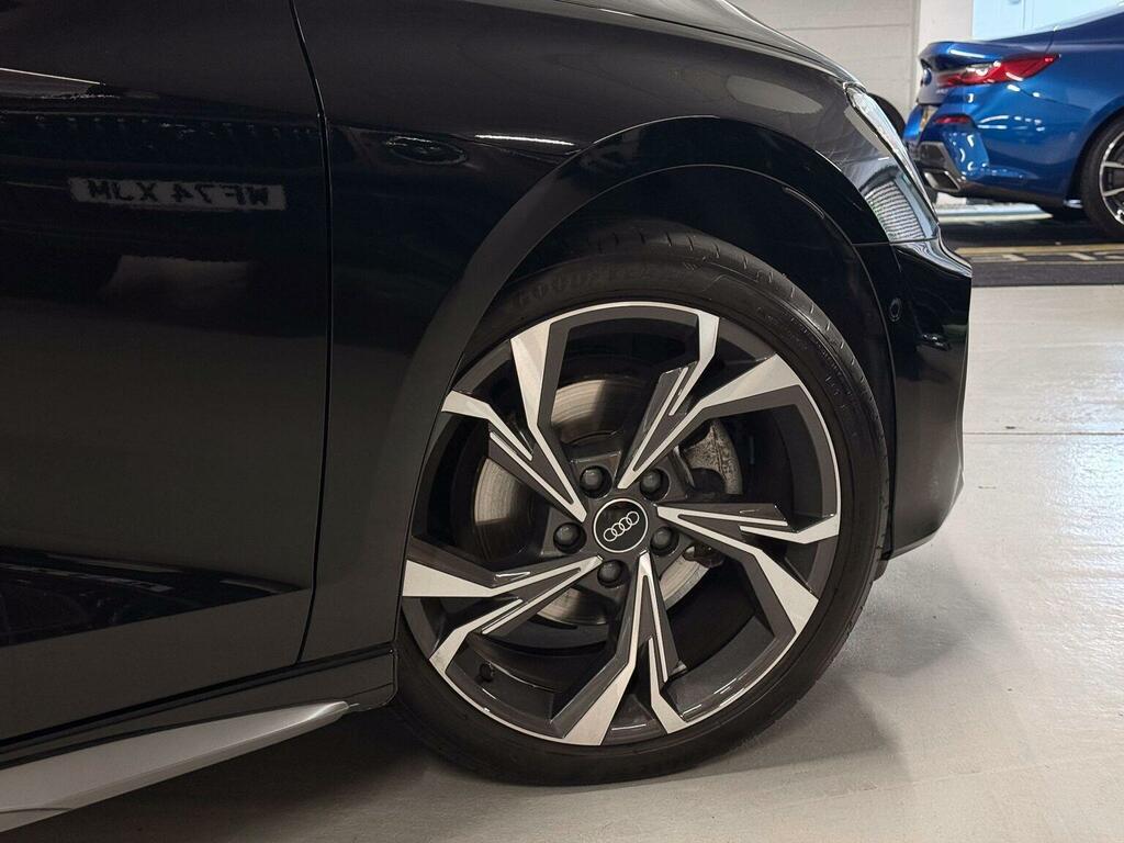 Audi A3 Hatchback 1.5 Tfsi 35 S Line Sportback Euro 6 Ss ML74KOD Black #6