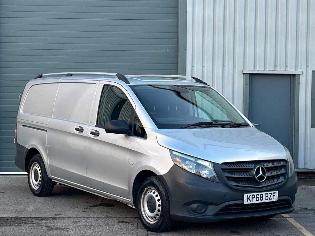 Mercedes-Benz Vito 1.6 111 Cdi Fwd L2 Euro 6 KP68BZF Silver #3