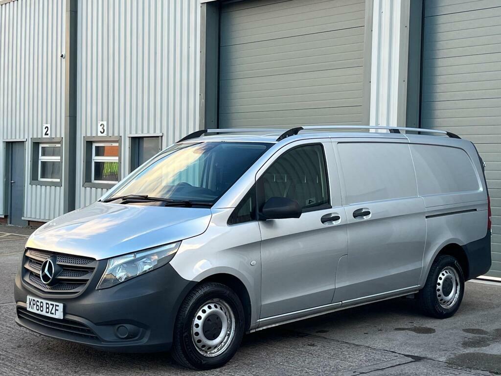 Mercedes-Benz Vito 1.6 111 Cdi Fwd L2 Euro 6 KP68BZF Silver #6