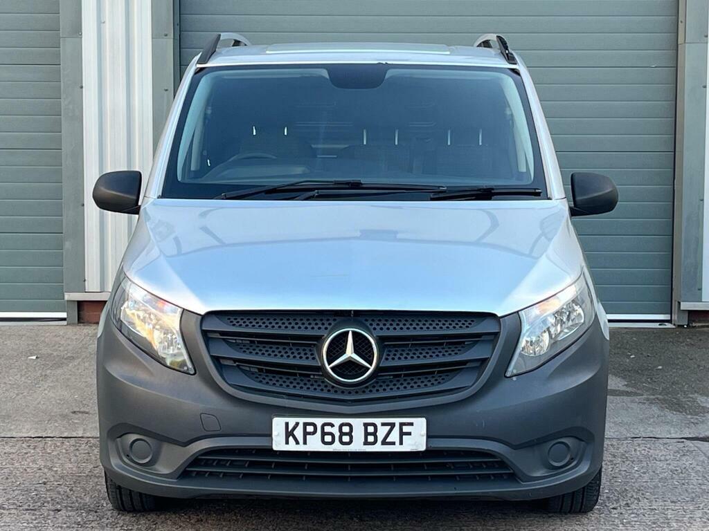 Mercedes-Benz Vito 1.6 111 Cdi Fwd L2 Euro 6 KP68BZF Silver #2