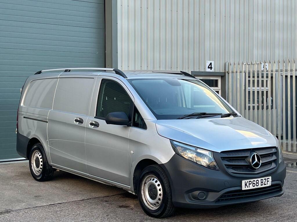 Mercedes-Benz Vito 1.6 111 Cdi Fwd L2 Euro 6 KP68BZF Silver #4