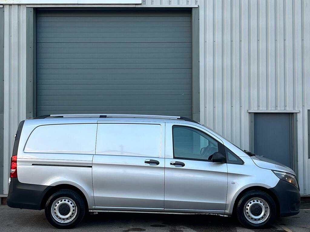 Mercedes-Benz Vito 1.6 111 Cdi Fwd L2 Euro 6 KP68BZF Silver #5