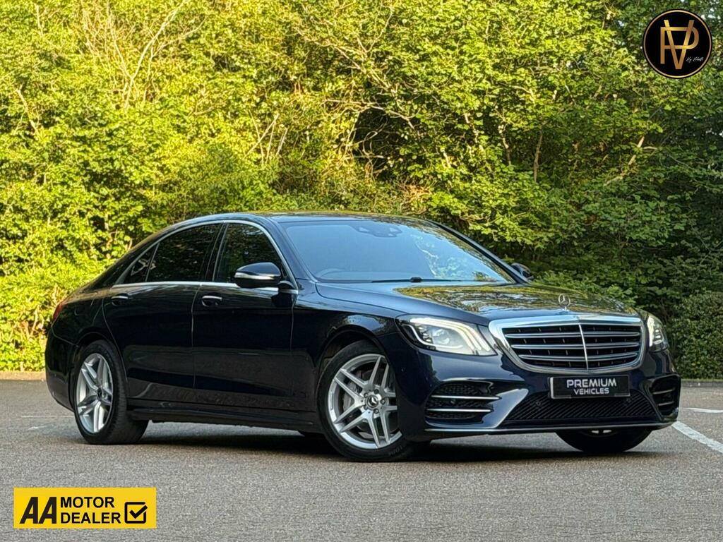 Mercedes-Benz S Class Saloon 2.9 S350ld Amg Line G-tronic Euro 6 Ss Blue