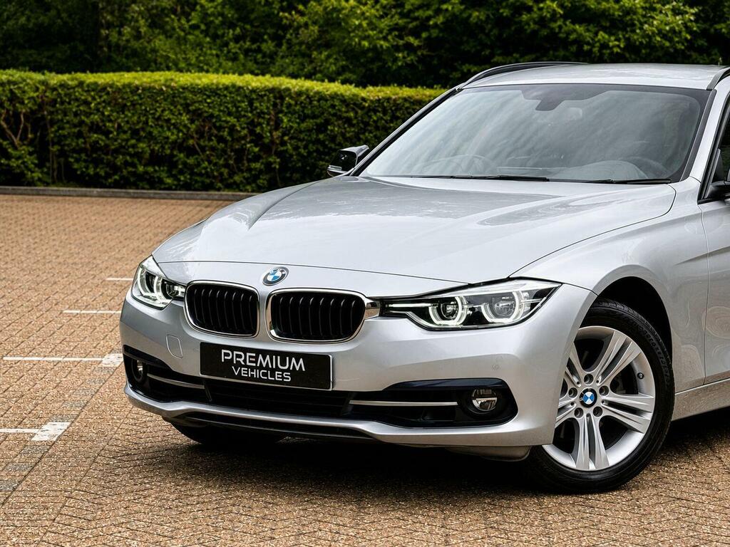 BMW 3 Series Estate 1.5 318I Sport Touring Euro 6 Ss Silver #6