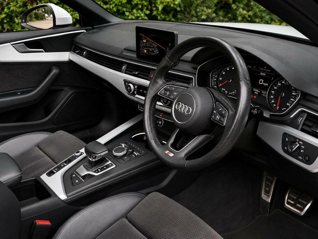 Audi A5 Convertible 2.0 Tfsi S Line S Tronic Euro 6 Ss GP18OEK White #3