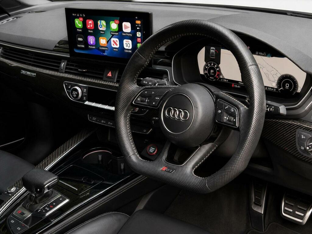 Audi RS5 Hatchback 2.9 Tfsi V6 Carbon Black Sportback Tiptr BD71ZKT White #3