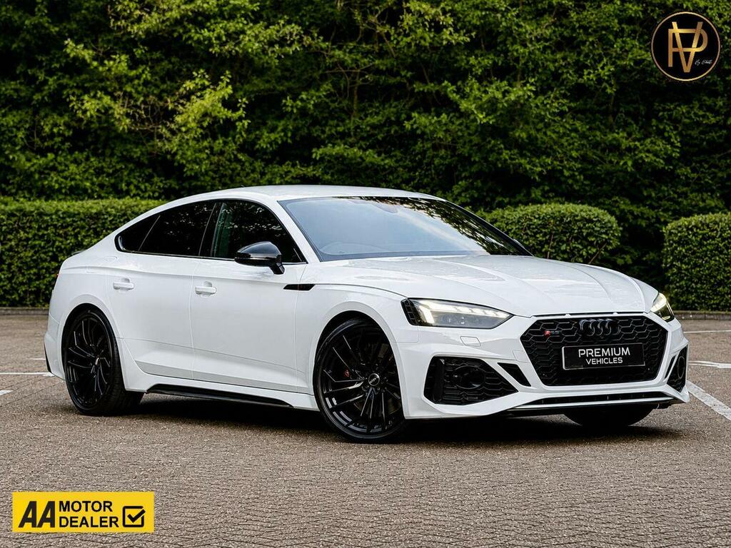 Audi RS5 2.9 Tfsi V6 Carbon Black Sportback Tiptronic Quatt White