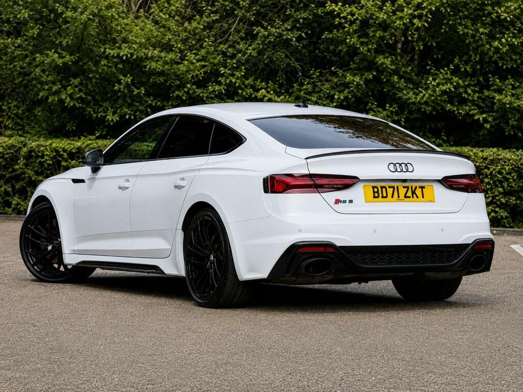 Audi RS5 Hatchback 2.9 Tfsi V6 Carbon Black Sportback Tiptr BD71ZKT White #2