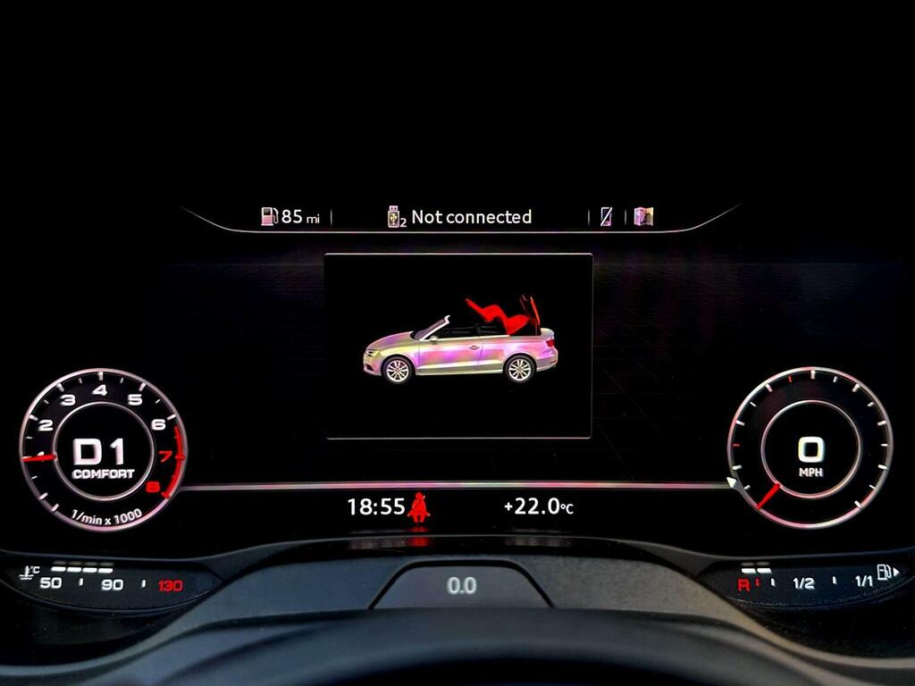 Audi A3 Cabriolet Sport 35 Tfsi 150 Ps S Tronic Red #42