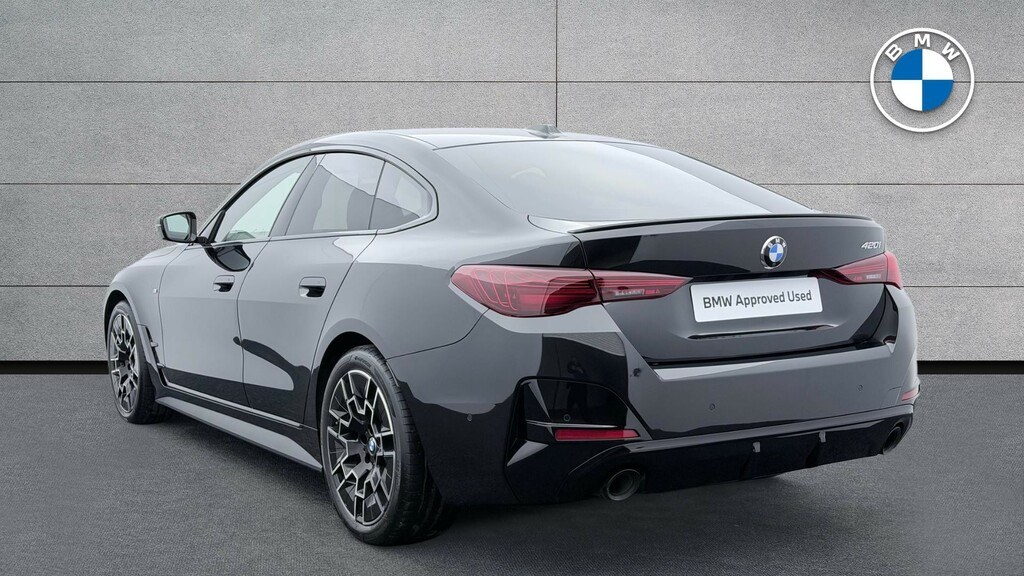 BMW 4 Series Gran Coupe 420I M Sport Gran Coupe VXZ2608 Black #2