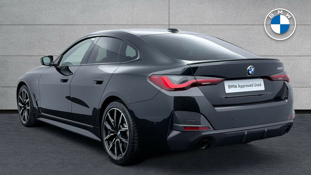 BMW 4 Series Gran Coupe 420I M Sport Gran Coupe YC23LFM Black #2