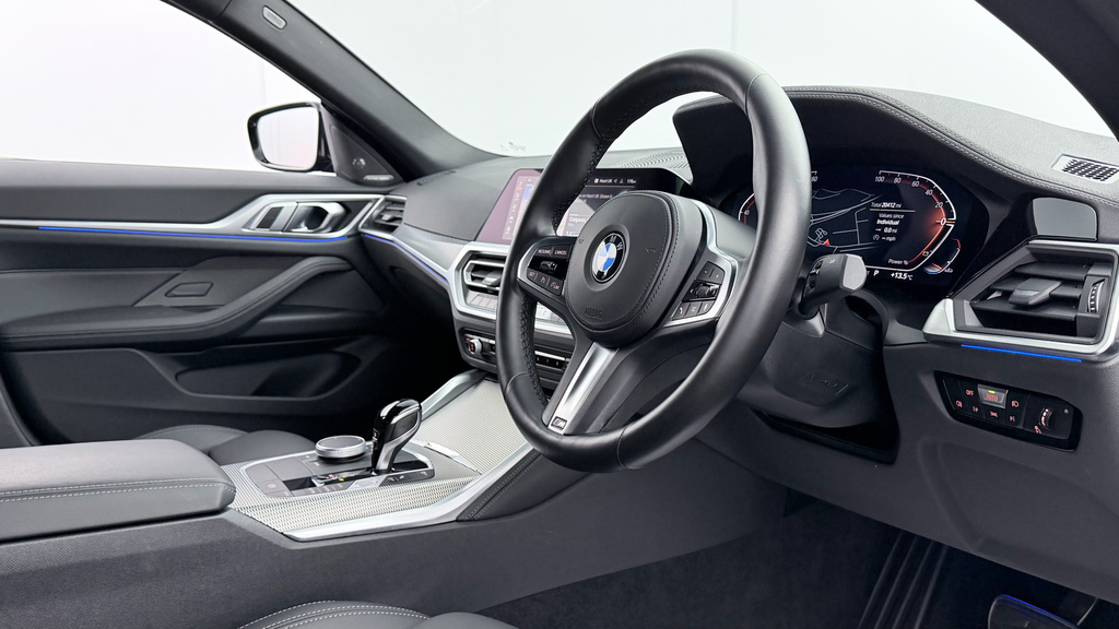 BMW 4 Series Gran Coupe 420I M Sport Gran Coupe YC23LFM Black #6
