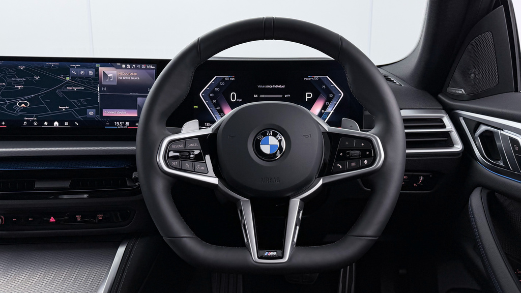 BMW 4 Series Gran Coupe 420I M Sport Gran Coupe YB25UJE White #5