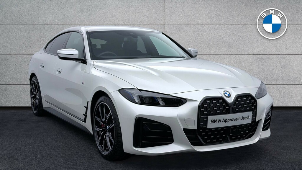 BMW 4 Series Gran Coupe 420I M Sport Gran Coupe YB25UJE White