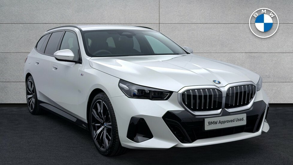 BMW 5 Series 520I M Sport Touring White