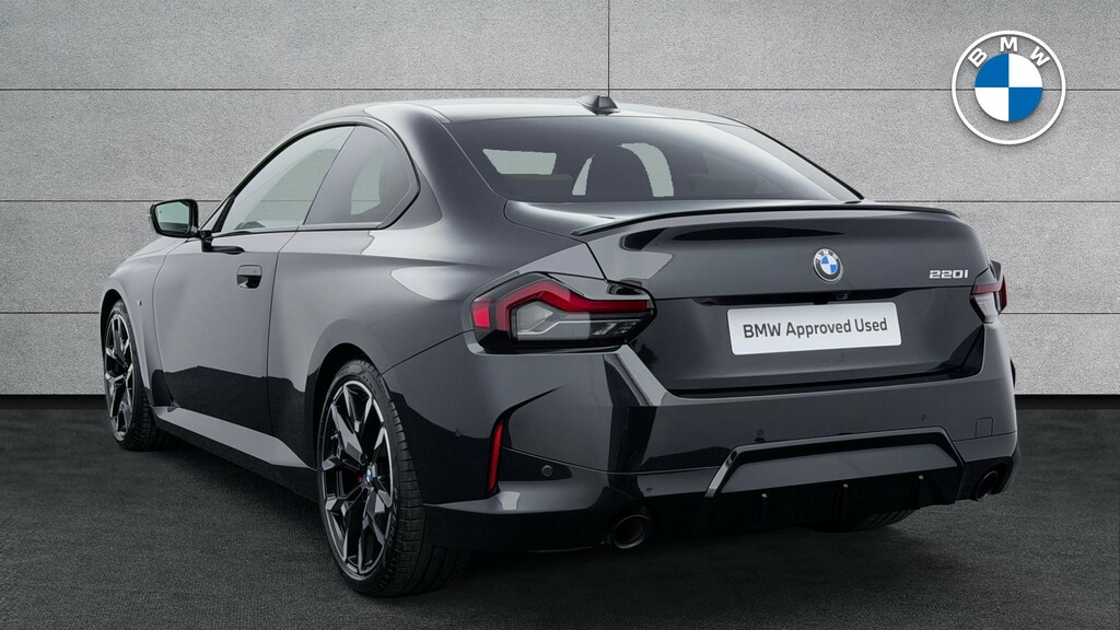 BMW 2 Series Gran Coupe 220I M Sport Coupe YA25UMR Black #2