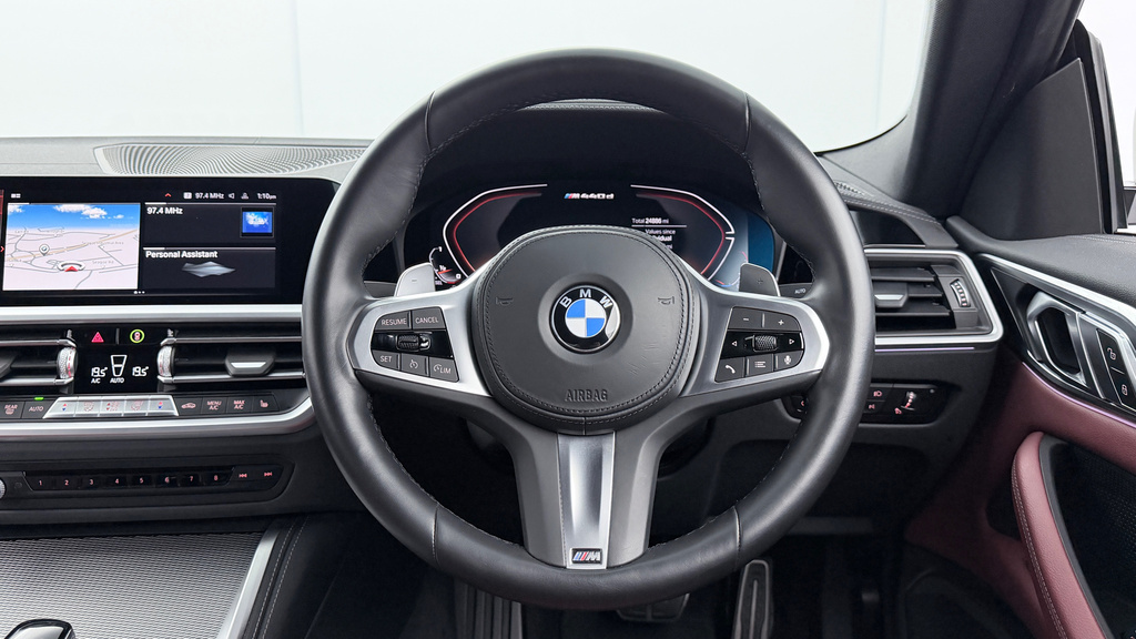 BMW 4 Series Gran Coupe M440d Xdrive Coupe White #5