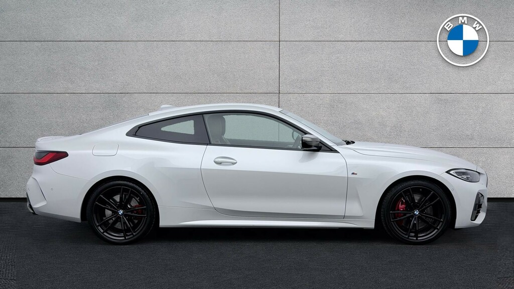 BMW 4 Series Gran Coupe M440d Xdrive Coupe White #3