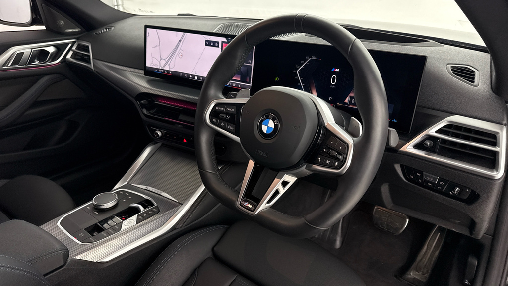 BMW 4 Series Gran Coupe 420I M Sport Gran Coupe YL25BFV Black #6