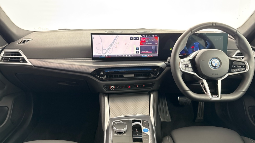 BMW i4 I4 Edrive40 M Sport YG75FCJ Blue #4