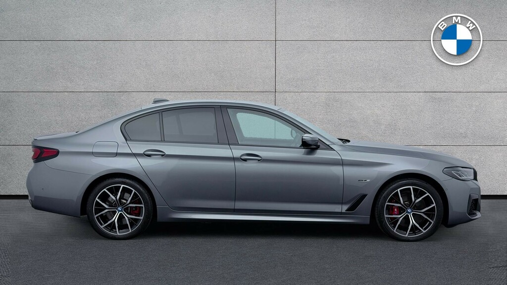 BMW 5 Series 530E M Sport Saloon KSZ4854 Grey #3