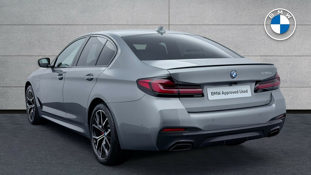 BMW 5 Series 530E M Sport Saloon KSZ4854 Grey #2
