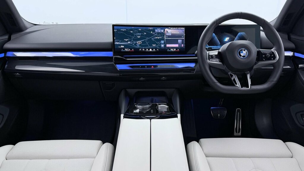BMW i5 I5 Edrive40 M Sport Saloon YC25SVL Black #4