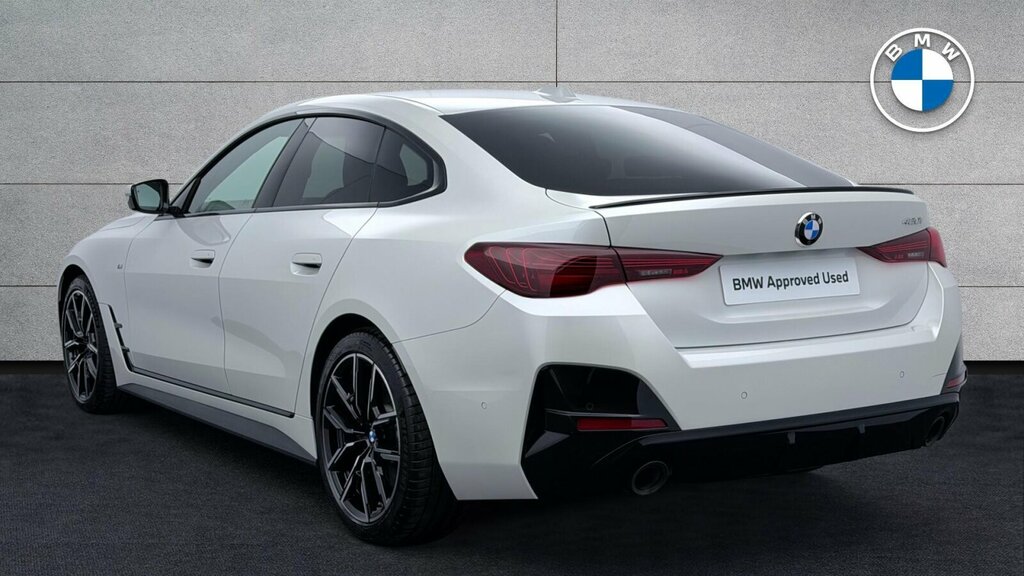 BMW 4 Series Gran Coupe 420I M Sport Gran Coupe YB25UJE White #2