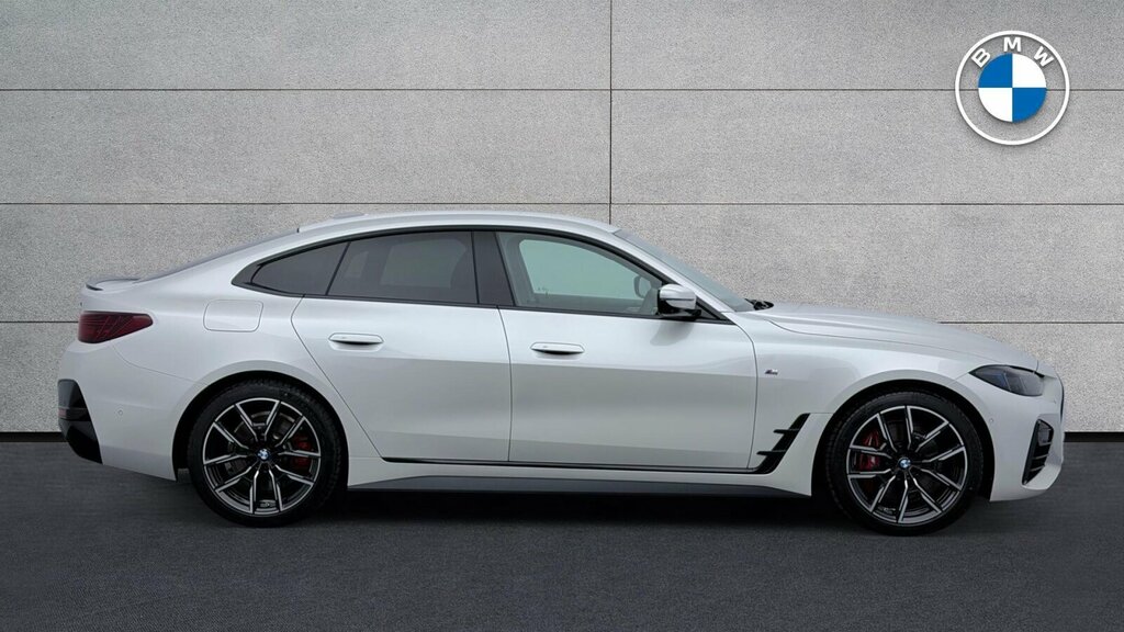 BMW 4 Series Gran Coupe 420I M Sport Gran Coupe YB25UJE White #3
