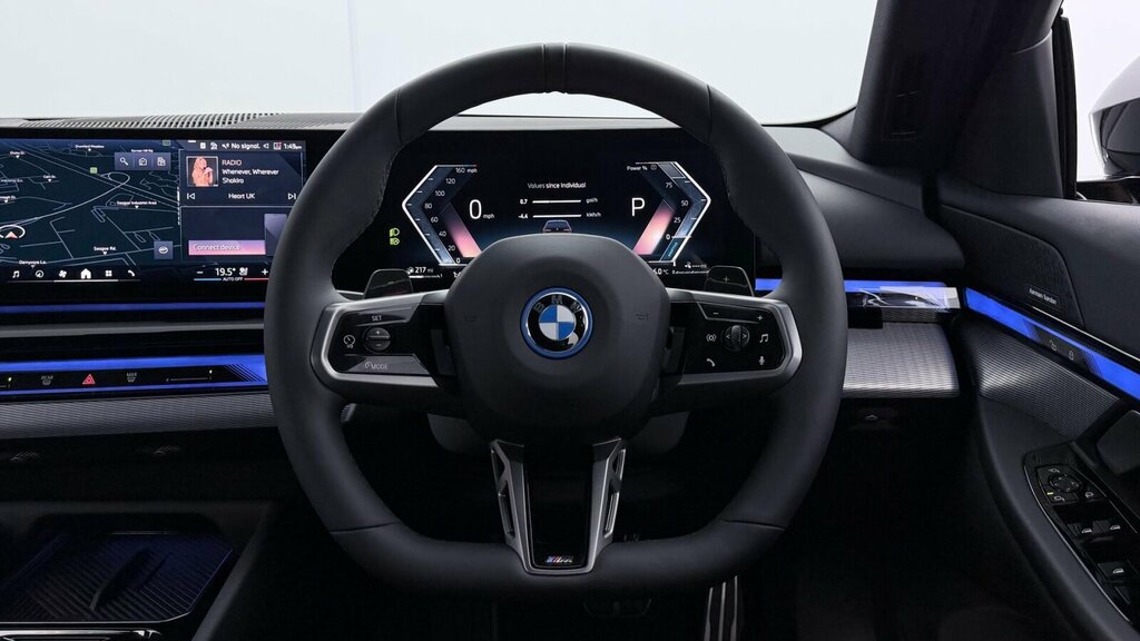 BMW 5 Series 530E M Sport Touring YC75XBO Grey #5