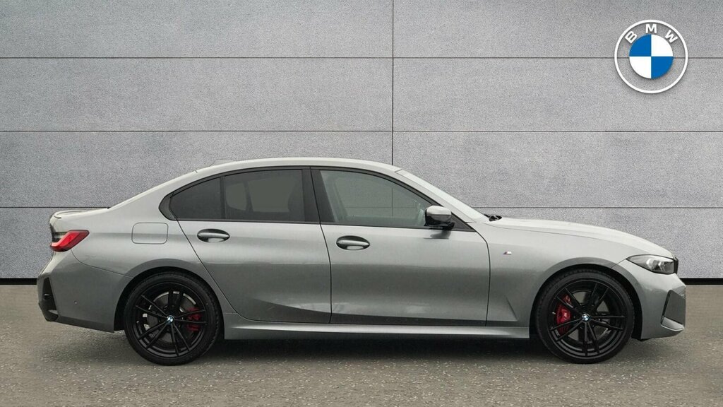 BMW 3 Series 320I M Sport Saloon TXZ4586 Grey #3