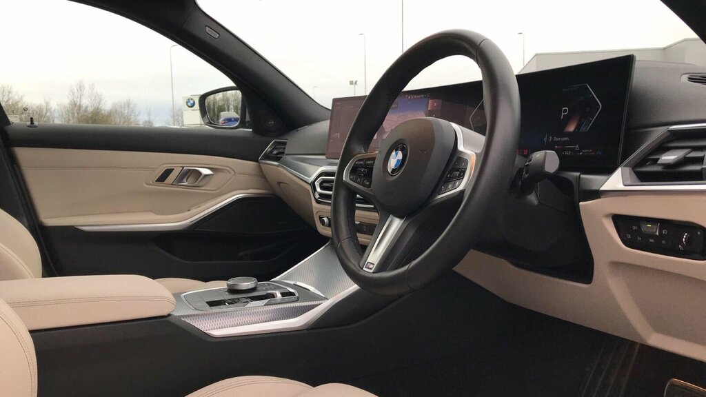 BMW 3 Series 320I M Sport Saloon TXZ4586 Grey #6