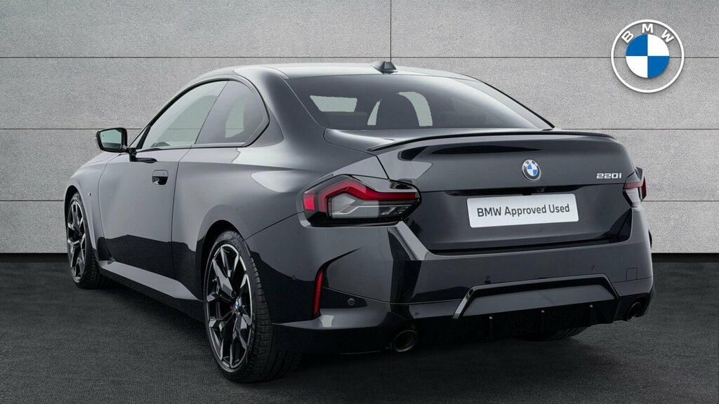 BMW 2 Series Gran Coupe 220I M Sport Coupe YA25UMR Black #2