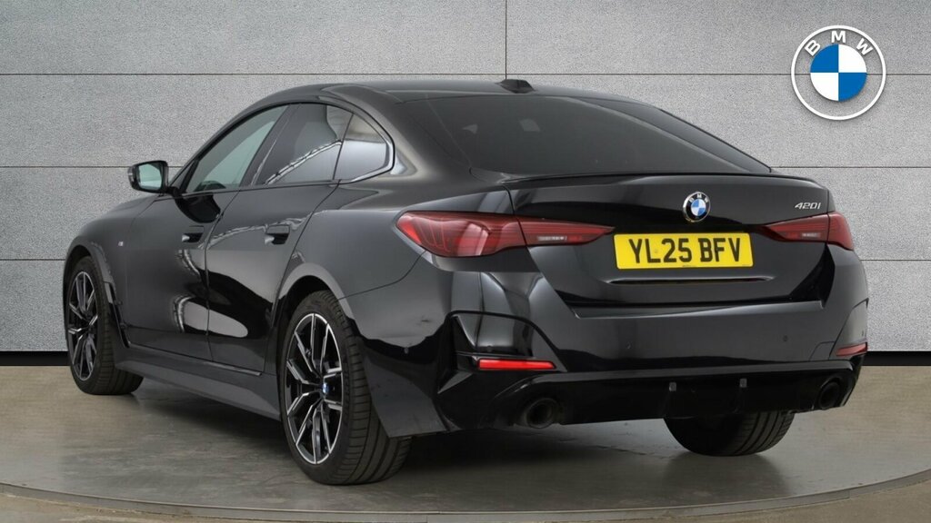 BMW 4 Series Gran Coupe 420I M Sport Gran Coupe Black #2