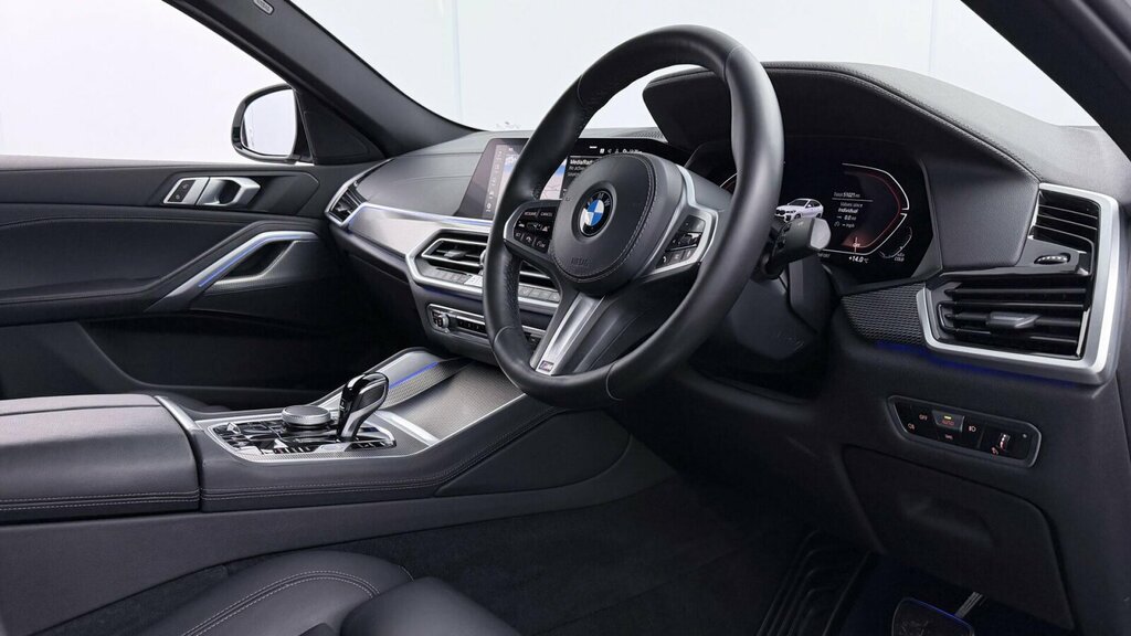 BMW X6 X6 Xdrive30d M Sport VXZ8318 White #6