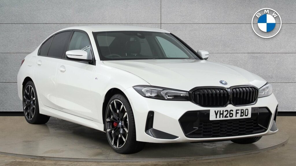 BMW 3 Series 330E M Sport Saloon White
