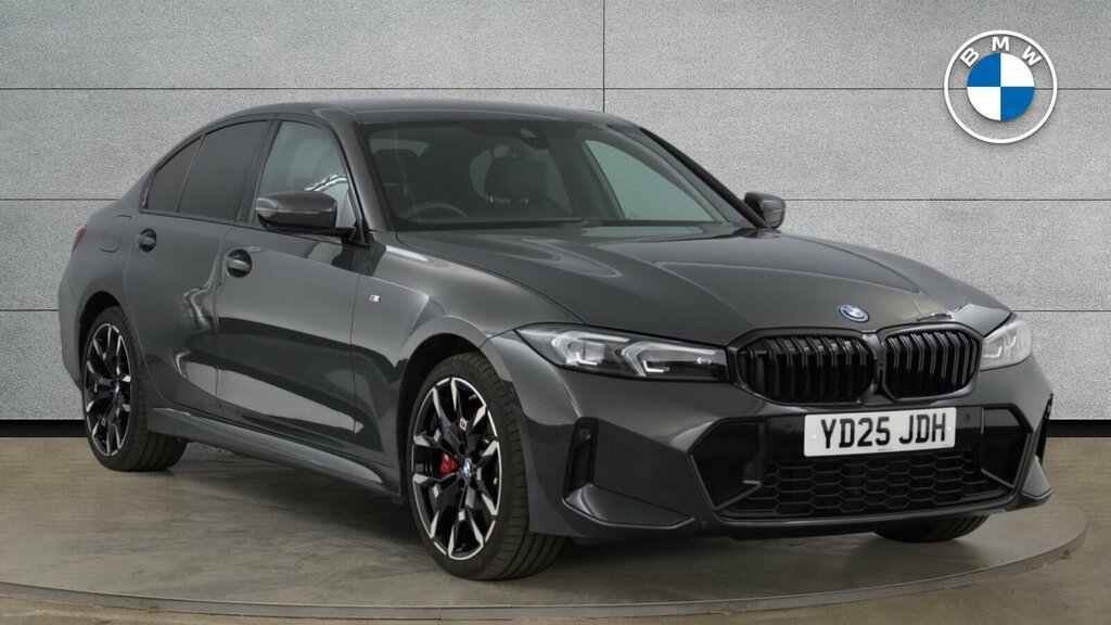 BMW 3 Series 330E M Sport Saloon YD25JDH Grey