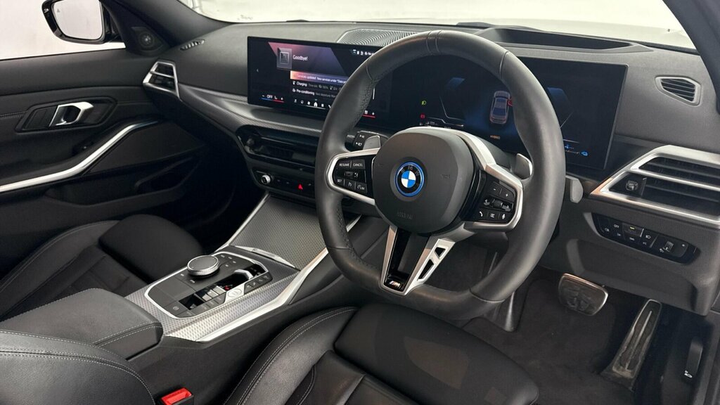 BMW 3 Series 330E M Sport Saloon YD25JDH Grey #6
