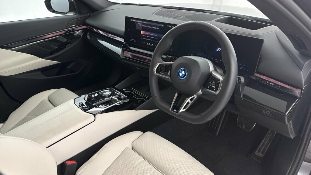 BMW 5 Series 530E M Sport Touring YF75DXB Grey #6